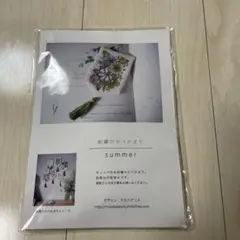 マカベアリス先生　刺繍のかべかざりsummerキット