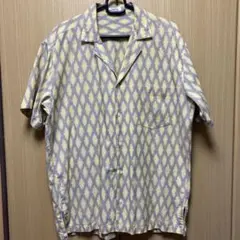 DOMON ドモン 開襟シャツ 柄シャツ
