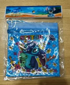 【新品未使用】ディズニー　スティッチ　ビニールポシェット
