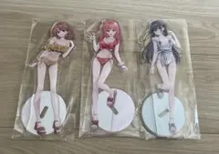 C106 vividcolor BIGアクリルスタンド３種セット　俺ガイル