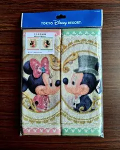 ディズニーリゾート♥️ミッキーミニー ・ミニタオル2枚セット