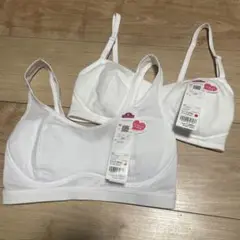 【新品未使用品】トップバリュ 女の子のミカタ Ｃ６５　ブラ２枚セット