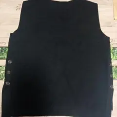 シーズンリーズン　ベスト　黒　М　レディース