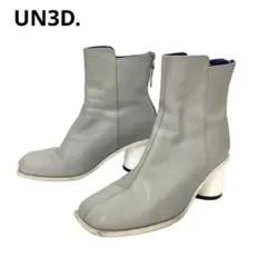 UN3D. SQUARE SHORT BOOTS ブーツ 1101