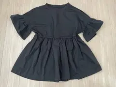 トップス チュニック ブラック