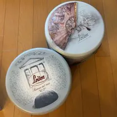 Loison ロイゾン パネットーネ 空き缶　2個セット　クリスマス