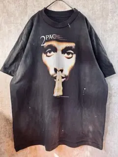 【美品訳あり】2pac ヴィンテージ加工Tシャツ
