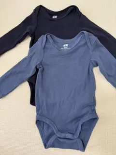 H&M ベビー　ロンパース　肌着　長袖　60
