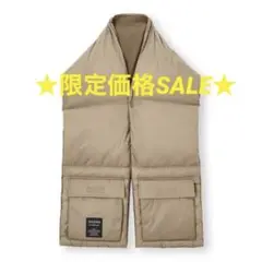 GU アンダーカバー 新品未使用 ブラウン 中綿マフラー マフラー 完売品 限定