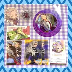 あんスタ 乱凪砂 中国 レコード クリアカード デコステッカー アニカフェ 特典