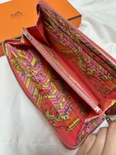 12月値下げ★【美品です】エルメスアザップシルクイン ローズジャイプール