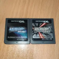 ２点セット ポケットモンスター プラチナ ダイヤモンド DS ソフトのみ