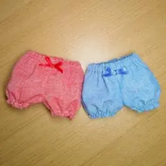 メルちゃんはなちゃん用　ぷっくりパンツ２枚セット(23)