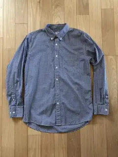 UNIQLO ギンガムチェックBDシャツ
