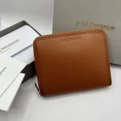 【未使用品/箱付】 SMALL ZIP AROUND PURSE ブラウン