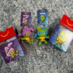 マクドナルド　タートルズ × サンリオ フィギュア セット タイ発売