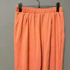 アクティブギア　ストレッチジョガーパンツ(M)給水速乾　オレンジ　おしりゆったり