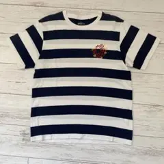 ボーダー　Tシャツ　L