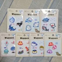 ワッペン 海のともだち さかなたち なかまたち まとめ売り