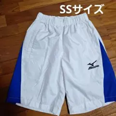 Mizuno SSサイズ ジャージパンツ ホワイト/ブルー
