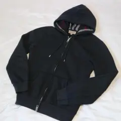 【セール品】BURBERRY ジップアップパーカー/ノバチェック