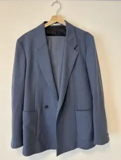 ZARAセットアップ ジャケット&パンツ メンズ EUR50 Lサイズ相当ブルー
