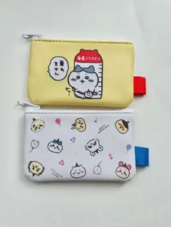 【新品未使用】ちいかわ　遊園地　ポーチ　2点セット　ハチワレ乗れません