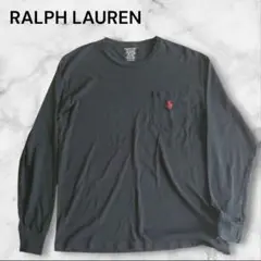 RALPH LAUREN　ロングTシャツ　胸ポケット刺繍