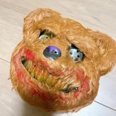 9 ［Auxidwk] クマ マスク ハロウィン 血まみれ お面 仮装 コスプレ