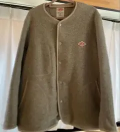 DANTON ノーカラー フリースジャケットサイズ36 M