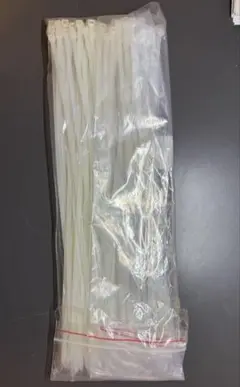 透明結束バンド 400mm 100本いり