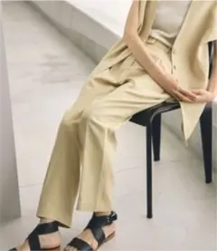 TODAYFUL 2022 テーパードタックパンツ