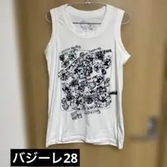 バジーレ28 ビジュ−付きタンクトップ42サイズ