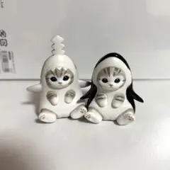 mofusand モフサンド インテリアミニフィギュア シャチ ノコギリザメ