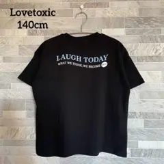 ラブトキシック(Lovetoxic)【綿100%】フロントキャラ刺しゅうT140