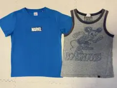男の子 130cm MARVEL Tシャツ タンクトップ ミッキー 2点セット