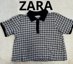 ザラ ZARA ポロシャツ トップス 半袖