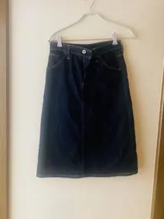 EDWIN ダークブルー デニムスカート S