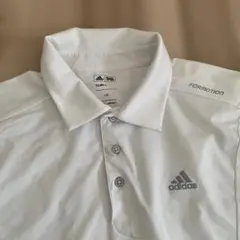 adidas FORMOTION ホワイトポロシャツ L
