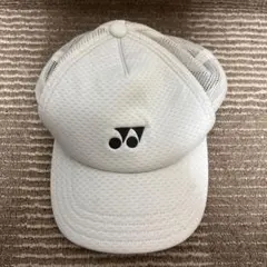 ヨネックス ホワイト メッシュキャップ