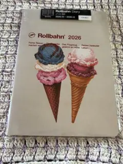 Rollbahn 2026 ノートダイアリー b6サイズ