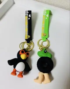 【新品・未使用】イタリアンブレインロット 立体 キーホルダー　2点セット