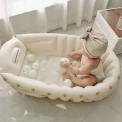 子供用プール ベビープール クマ柄