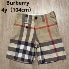 Burberry ハーフパンツ　4y