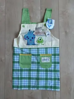 新品Disney Pixar モンスターズ・インク エプロン 130cm