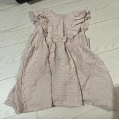 RAT-A-TAT リボンチュニック 90 女の子 フリルワンピース　ポコポコ