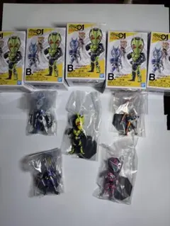 一番くじ仮面ライダーゼロワンNo.01ディフォルメフィギュア5体
