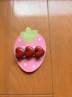 ハートヘアピン