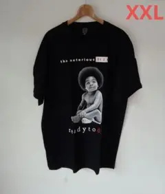 ノトーリアスB.I.G ラッパー BABY バンドTシャツ(XXL)イ23