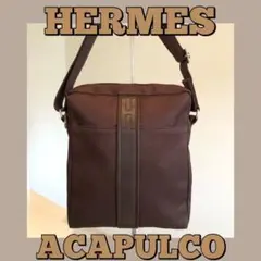 ★HERMES★エルメス/アカプルコ/ポシェット/ショルダーバッグ/ピコタン/茶